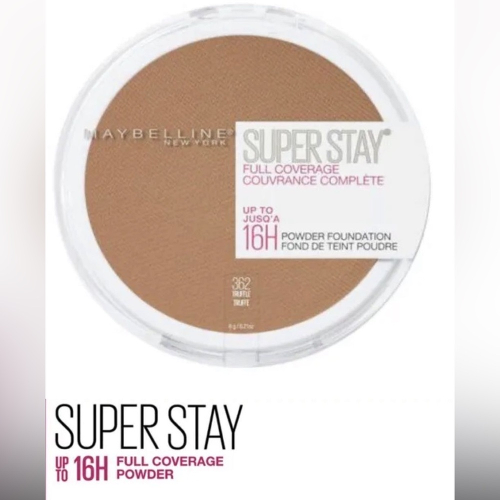 Maybelline 16 HR Superstay Full Coverage Powder Foundation #362 Truffle TikTok